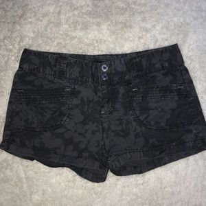 Hawaiian print shorts